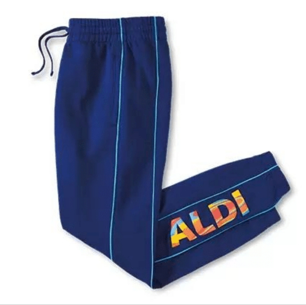 Aldi Gear 2024 Mens Navy Blue Joggers Size L
